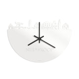 Skyline Klok Nieuwkoop Wit Glanzend