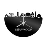 Skyline Klok Nieuwkoop Zwart Glanzend