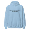 Hoodie Almeria Light Blue S houten cadeau decoratie relatiegeschenk van WoodWideCities