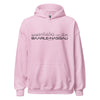 Hoodie Baarle-Nassau Light Pink S houten cadeau decoratie relatiegeschenk van WoodWideCities