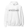 Hoodie Baarle-Nassau White S houten cadeau decoratie relatiegeschenk van WoodWideCities