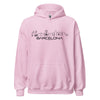 Hoodie Barcelona Light Pink S houten cadeau decoratie relatiegeschenk van WoodWideCities