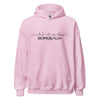 Hoodie Bordeaux Light Pink S houten cadeau decoratie relatiegeschenk van WoodWideCities