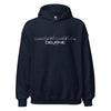 Hoodie Deurne Navy S houten cadeau decoratie relatiegeschenk van WoodWideCities