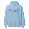 Hoodie Enkhuizen Light Blue S houten cadeau decoratie relatiegeschenk van WoodWideCities