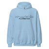 Hoodie Florence Light Blue S houten cadeau decoratie relatiegeschenk van WoodWideCities