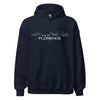 Hoodie Florence Navy S houten cadeau decoratie relatiegeschenk van WoodWideCities