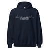 Hoodie Heerde Marineblauw S houten cadeau decoratie relatiegeschenk van WoodWideCities