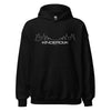 Hoodie Kinderdijk Black S houten cadeau decoratie relatiegeschenk van WoodWideCities