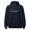 Hoodie Kinderdijk Navy S houten cadeau decoratie relatiegeschenk van WoodWideCities