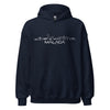 Hoodie Malaga Navy S houten cadeau decoratie relatiegeschenk van WoodWideCities