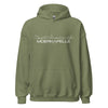 Hoodie Moerkapelle Military Green S houten cadeau decoratie relatiegeschenk van WoodWideCities