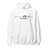 Hoodie Napoli White S houten cadeau decoratie relatiegeschenk van WoodWideCities