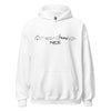 Hoodie Nice White S houten cadeau decoratie relatiegeschenk van WoodWideCities