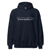 Hoodie Zwijndrecht Navy S houten cadeau decoratie relatiegeschenk van WoodWideCities