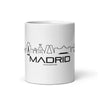 Mok Wit Madrid houten cadeau decoratie relatiegeschenk van WoodWideCities