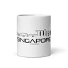 Mok Wit Singapore houten cadeau decoratie relatiegeschenk van WoodWideCities