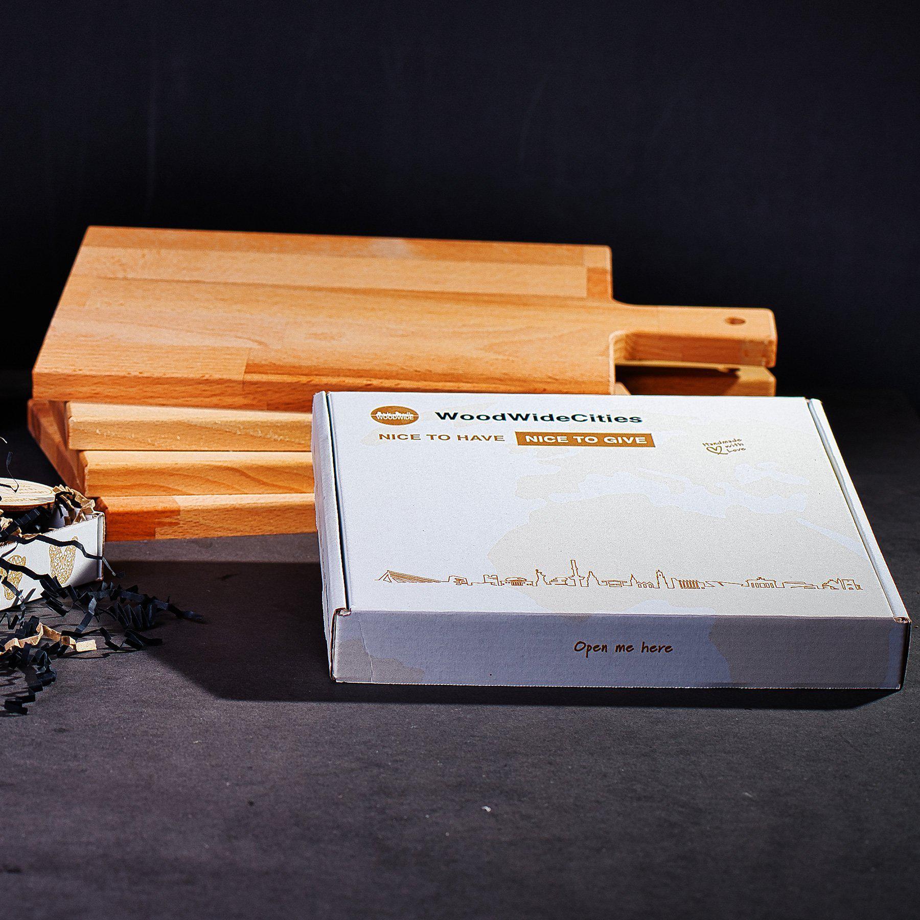 Serveerplank Ragdoll Kat houten cadeau decoratie relatiegeschenk van WoodWideCities