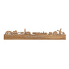 Skyline Alblasserdam Eiken houten cadeau decoratie relatiegeschenk van WoodWideCities