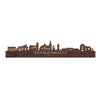 Skyline Baarle-Nassau Noten houten cadeau decoratie relatiegeschenk van WoodWideCities