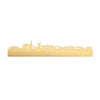 Skyline Best Metallic Goud gerecycled kunststof cadeau decoratie relatiegeschenk van WoodWideCities