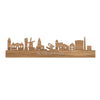 Skyline Bodegraven Eiken houten cadeau decoratie relatiegeschenk van WoodWideCities