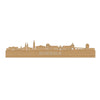 Skyline Bordeaux Bamboe houten cadeau decoratie relatiegeschenk van WoodWideCities