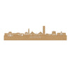 Skyline Boston Bamboe houten cadeau decoratie relatiegeschenk van WoodWideCities