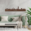 Skyline Boston Noten houten cadeau decoratie relatiegeschenk van WoodWideCities