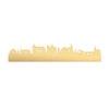 Skyline Boxtel Metallic Goud gerecycled kunststof cadeau decoratie relatiegeschenk van WoodWideCities