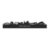 Skyline Breukelen Zwart houten cadeau decoratie relatiegeschenk van WoodWideCities