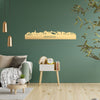 Skyline Brunssum Metallic Goud gerecycled kunststof cadeau decoratie relatiegeschenk van WoodWideCities