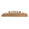 Skyline Charlotte Eiken houten cadeau decoratie relatiegeschenk van WoodWideCities