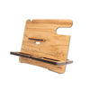 Skyline Desk Organizer Beringe Eiken houten cadeau decoratie relatiegeschenk van WoodWideCities