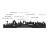 Skyline Desk Organizer Madrid houten cadeau decoratie relatiegeschenk van WoodWideCities