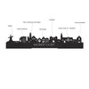 Skyline Desk Organizer Montfoort houten cadeau decoratie relatiegeschenk van WoodWideCities