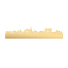 Skyline Deurne Metallic Goud gerecycled kunststof cadeau decoratie relatiegeschenk van WoodWideCities