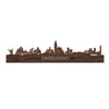 Skyline Dinteloord Noten houten cadeau decoratie relatiegeschenk van WoodWideCities