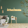 Skyline Eemnes Metallic Goud gerecycled kunststof cadeau decoratie relatiegeschenk van WoodWideCities