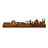 Skyline Etten-Leur Palissander houten cadeau decoratie relatiegeschenk van WoodWideCities