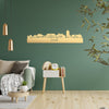 Skyline Ewijk Metallic Goud gerecycled kunststof cadeau decoratie relatiegeschenk van WoodWideCities