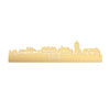 Skyline Ewijk Metallic Goud gerecycled kunststof cadeau decoratie relatiegeschenk van WoodWideCities