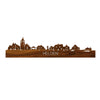 Skyline Helden Palissander houten cadeau decoratie relatiegeschenk van WoodWideCities