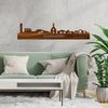 Skyline Julianadorp Palissander houten cadeau decoratie relatiegeschenk van WoodWideCities