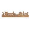 Skyline Kampen Eiken houten cadeau decoratie relatiegeschenk van WoodWideCities