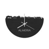 Skyline Klok Almeria Black Zwart houten cadeau decoratie relatiegeschenk van WoodWideCities