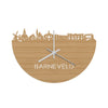 Skyline Klok Barneveld Bamboe houten cadeau wanddecoratie relatiegeschenk van WoodWideCities