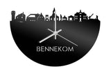 Skyline Klok Bennekom Zwart Glanzend