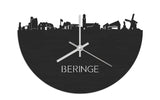 Skyline Klok Beringe Black