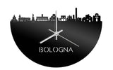 Skyline Klok Bologna Zwart Glanzend